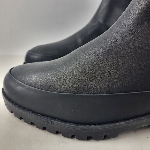 Rebecca Allen The All Weather Fashion Ankle Chelsea Boot Black Size 8.5 - Picture 6 of 12